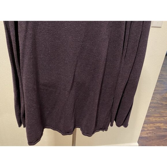 Coldwater Creek Womens Size M (10-12) Open Front Lightweight Cardigan Purple - Picture 10 of 10